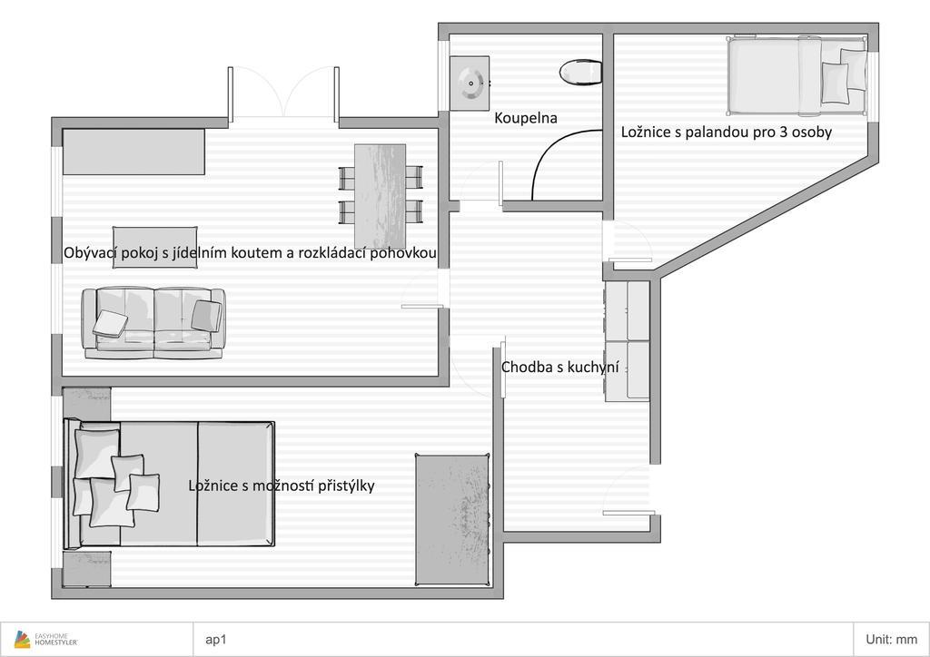 Apartmany Sportrelax Албректіце в Їзерських горах Екстер'єр фото